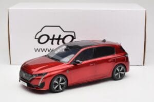 Peugeot 308 GT P5 Elixir Red Otto 1:18 OT1140 Hartsi — kuva 6 / 6