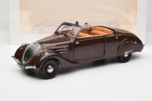Peugeot 402 Eclipse Suklaa Norev 1:18 184873 Metalli — kuva 12 / 12