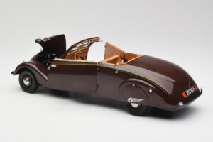Peugeot 402 Eclipse Suklaa Norev 1:18 184873 Metalli — kuva 8 / 12
