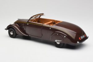 Peugeot 402 Eclipse Suklaa Norev 1:18 184873 Metalli — kuva 9 / 12