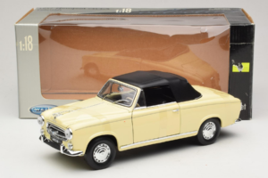 Peugeot 403 Avoauto Beige Welly 1:18 12551HW Metalli — kuva 6 / 6