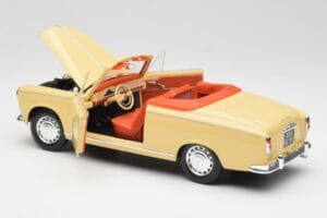 Peugeot 403 Avoauto Hiekkakeltainen Solido 1:18 8165 Metalli — kuva 5 / 8