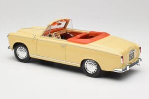 Peugeot 403 Avoauto Hiekkakeltainen Solido 1:18 8165 Metalli — kuva 7 / 8