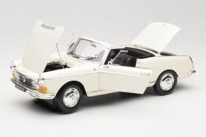 Peugeot 404 Cabriolet Valkoinen Norev 1:18 184746 Metalli — kuva 2 / 8