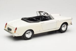 Peugeot 404 Cabriolet Valkoinen Norev 1:18 184746 Metalli — kuva 3 / 8