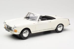 Peugeot 404 Cabriolet Valkoinen Norev 1:18 184746 Metalli