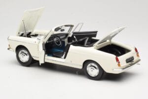 Peugeot 404 Cabriolet Valkoinen Norev 1:18 184746 Metalli — kuva 5 / 8