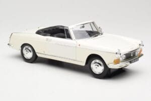 Peugeot 404 Cabriolet Valkoinen Norev 1:18 184746 Metalli — kuva 6 / 8
