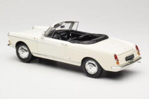 Peugeot 404 Cabriolet Valkoinen Norev 1:18 184746 Metalli — kuva 7 / 8