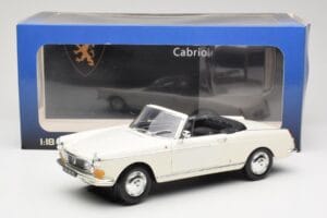 Peugeot 404 Cabriolet Valkoinen Norev 1:18 184746 Metalli — kuva 8 / 8