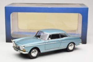 Peugeot 404 Coupe Sininen Norev 1:18 184745 Metalli — kuva 8 / 8