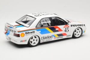 Peugeot 405 Mi16 #45 Team Peugeot Talbot Sport R. Gravett BTCC 1992 Otto 1:18 OT1141 Hartsi — kuva 2 / 6