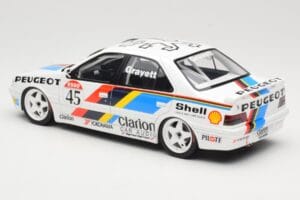 Peugeot 405 Mi16 #45 Team Peugeot Talbot Sport R. Gravett BTCC 1992 Otto 1:18 OT1141 Hartsi — kuva 5 / 6