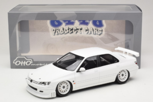 Peugeot 406 by Khyzyl Saleem Valkoinen Otto 1:18 OT1284 Hartsi — kuva 6 / 6
