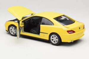 Peugeot 406 Coupe Keltainen Gate 1:18 01022 Metalli — kuva 5 / 8