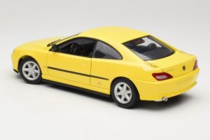 Peugeot 406 Coupe Keltainen Gate 1:18 01022 Metalli — kuva 7 / 8