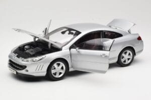 Peugeot 407 Coupe Hopea Norev 1:18 184747 Metalli — kuva 2 / 8