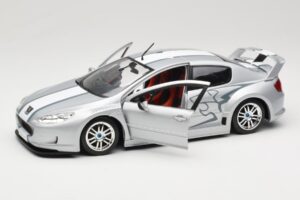 Peugeot 407 Racing Hopea Solido 1:18 90642 Metalli — kuva 2 / 8