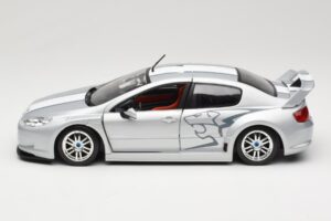 Peugeot 407 Racing Hopea Solido 1:18 90642 Metalli — kuva 4 / 8