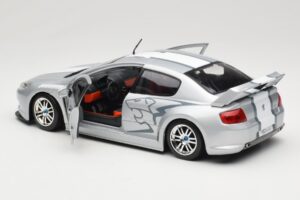 Peugeot 407 Racing Hopea Solido 1:18 90642 Metalli — kuva 5 / 8