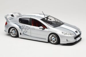 Peugeot 407 Racing Hopea Solido 1:18 90642 Metalli — kuva 6 / 8