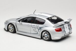 Peugeot 407 Racing Hopea Solido 1:18 90642 Metalli — kuva 7 / 8
