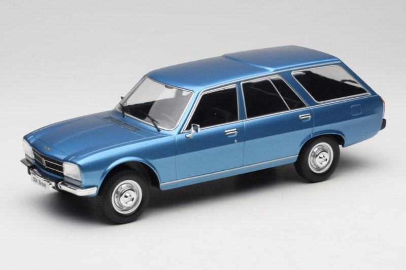 Peugeot 504 Break Sininen MCG 1:18 MCG18213 Metalli