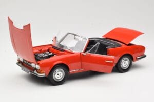Peugeot 504 Cabriolet Punainen Norev 1:18 184754 Metalli — kuva 2 / 8