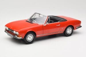 Peugeot 504 Cabriolet Punainen Norev 1:18 184754 Metalli