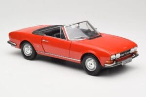 Peugeot 504 Cabriolet Punainen Norev 1:18 184754 Metalli — kuva 6 / 8