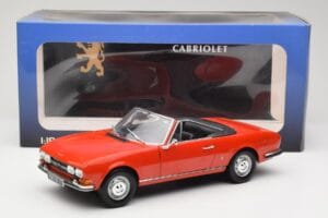 Peugeot 504 Cabriolet Punainen Norev 1:18 184754 Metalli — kuva 8 / 8