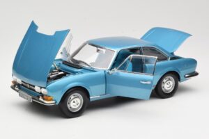 Peugeot 504 Coupe Sininen Norev 1:18 184755 Metalli — kuva 2 / 8