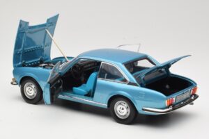 Peugeot 504 Coupe Sininen Norev 1:18 184755 Metalli — kuva 5 / 8