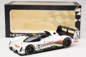 Peugeot 905 Evo 1B Group C #1 Peugeot Talbot Sport D. Warwick / Y. Dalmas / M. Blundell 24 Hours of Le Mans Winner 1992 Norev — kuva 6 / 6