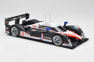 Peugeot 908 HDi LMP1 #8 S. Sarrazin / P. Lamy / S. Bourdais 24 Hours of Le Mans 2nd 2007 Minichamps 1:18 150071208 Metalli — kuva 4 / 6