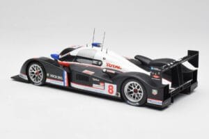 Peugeot 908 HDi LMP1 #8 S. Sarrazin / P. Lamy / S. Bourdais 24 Hours of Le Mans 2nd 2007 Minichamps 1:18 150071208 Metalli — kuva 5 / 6