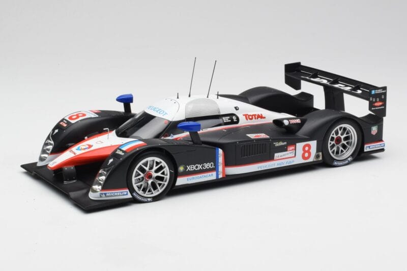 Peugeot 908 HDi LMP1 #8 S. Sarrazin / P. Lamy / S. Bourdais 24 Hours of Le Mans 2nd 2007 Minichamps 1:18 150071208 Metalli