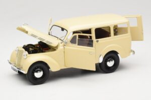 Peugeot Partner Moka Brown Norev 1:18 184894 Metalli — kuva 2 / 8