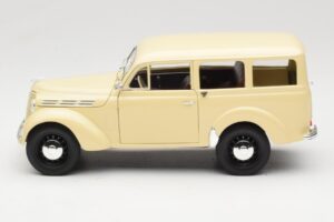 Peugeot Partner Moka Brown Norev 1:18 184894 Metalli — kuva 4 / 8