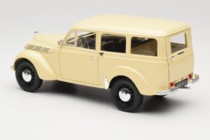 Peugeot Partner Moka Brown Norev 1:18 184894 Metalli — kuva 7 / 8