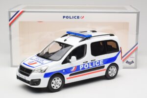 Peugeot Partner Police Sininen Norev 1:18 184891 Metalli — kuva 6 / 6