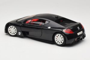 Peugeot RC Pique Musta Solido 1:18 8147 Metalli — kuva 7 / 8