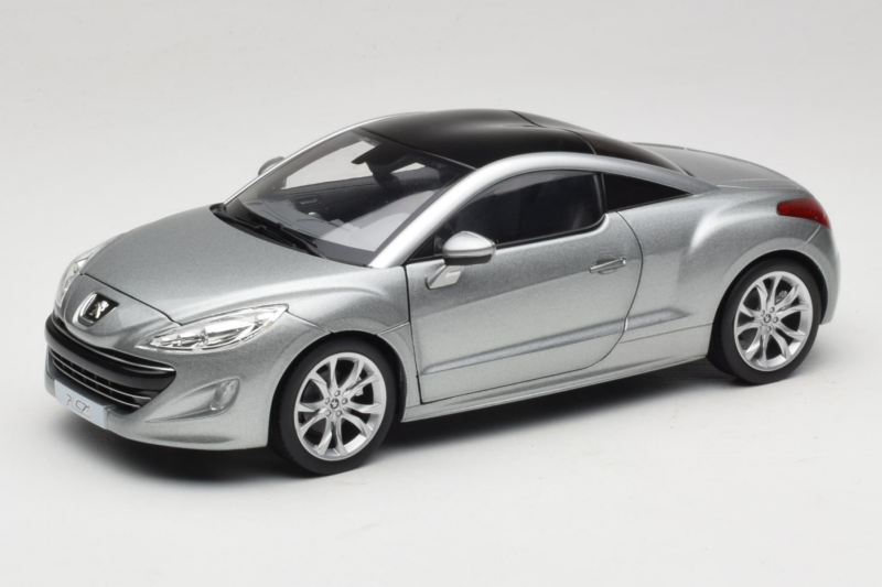 Peugeot RCZ Mercury Grey Norev 1:18 184875 Metalli