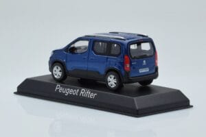 Peugeot Rifter Sininen Norev 1:43 479061 Metalli — kuva 3 / 4