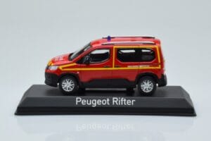 Peugeot Rifter Pompiers Secours Medical Punainen Norev 1:43 479070 Metalli