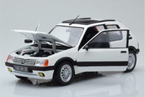 Peugeot 205 GTi 1.6 Valkoinen Norev 1:18 184849 Metalli — kuva 2 / 8