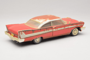 Plymouth Fury Punainen Christine Likainen Versio Auto World 1:18 AWSS119/06 Metalli — kuva 3 / 8
