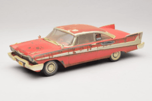 Plymouth Fury Punainen Christine Likainen Versio Auto World 1:18 AWSS119/06 Metalli