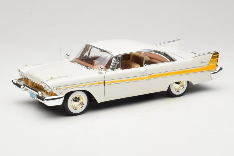 Plymouth Fury Valkoinen Anson 1:18 30398 Metalli
