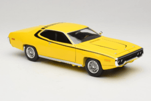 Plymouth Satellite Daisy Dukes of Hazzard Auto World 1:18 AWSS105/06 Metalli — kuva 6 / 8